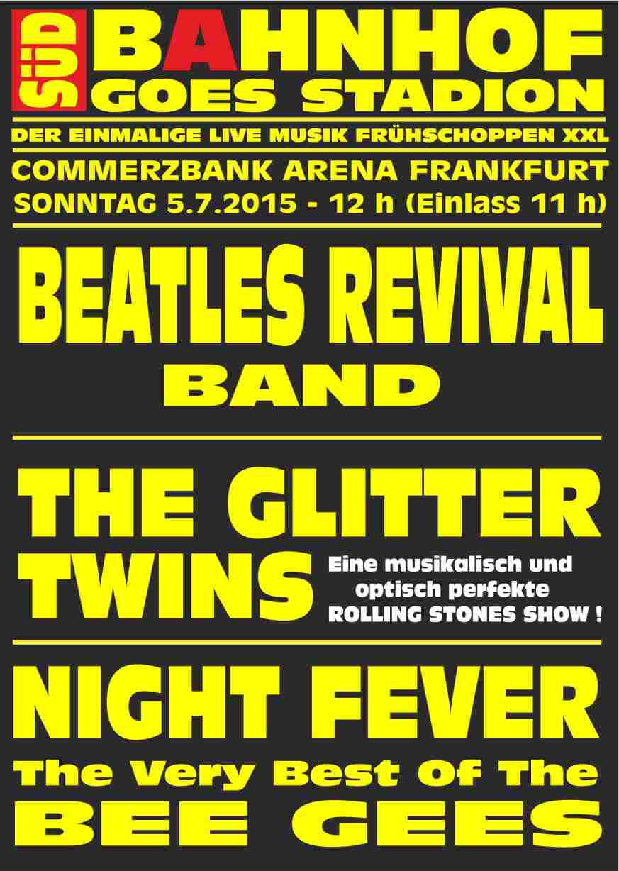 Südbahnhof goes Stadion